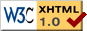 Valid XHTML 1.0!